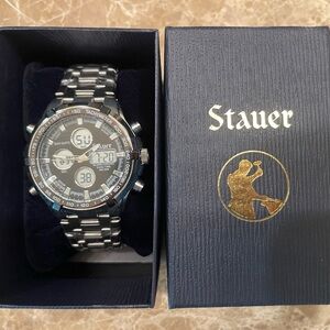 Stauer Adventurer Men Watch New Never Worn